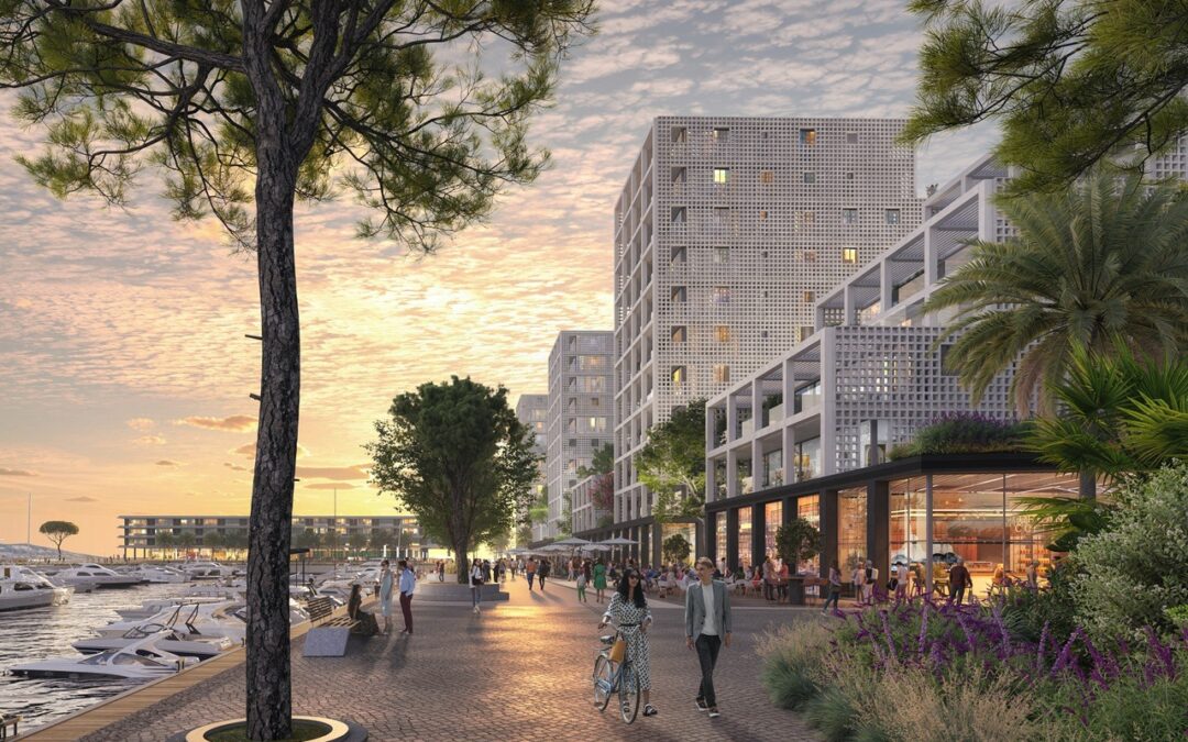 Seafront, promenade, marina: How location within Vlora Marina drives property value